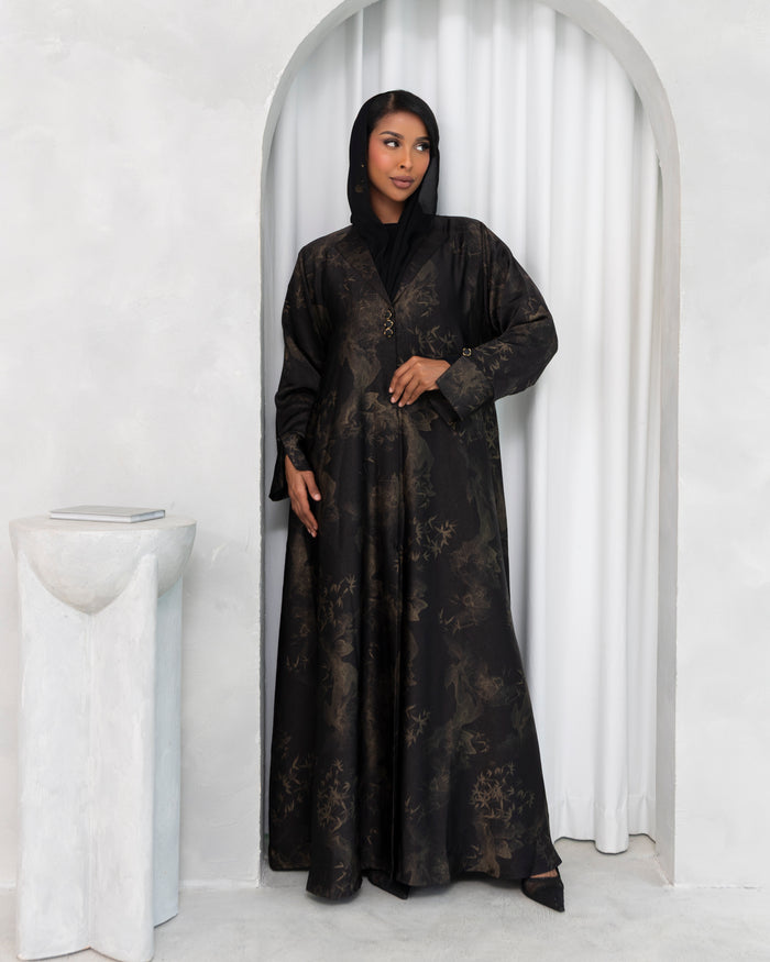 Gold Noir Abaya