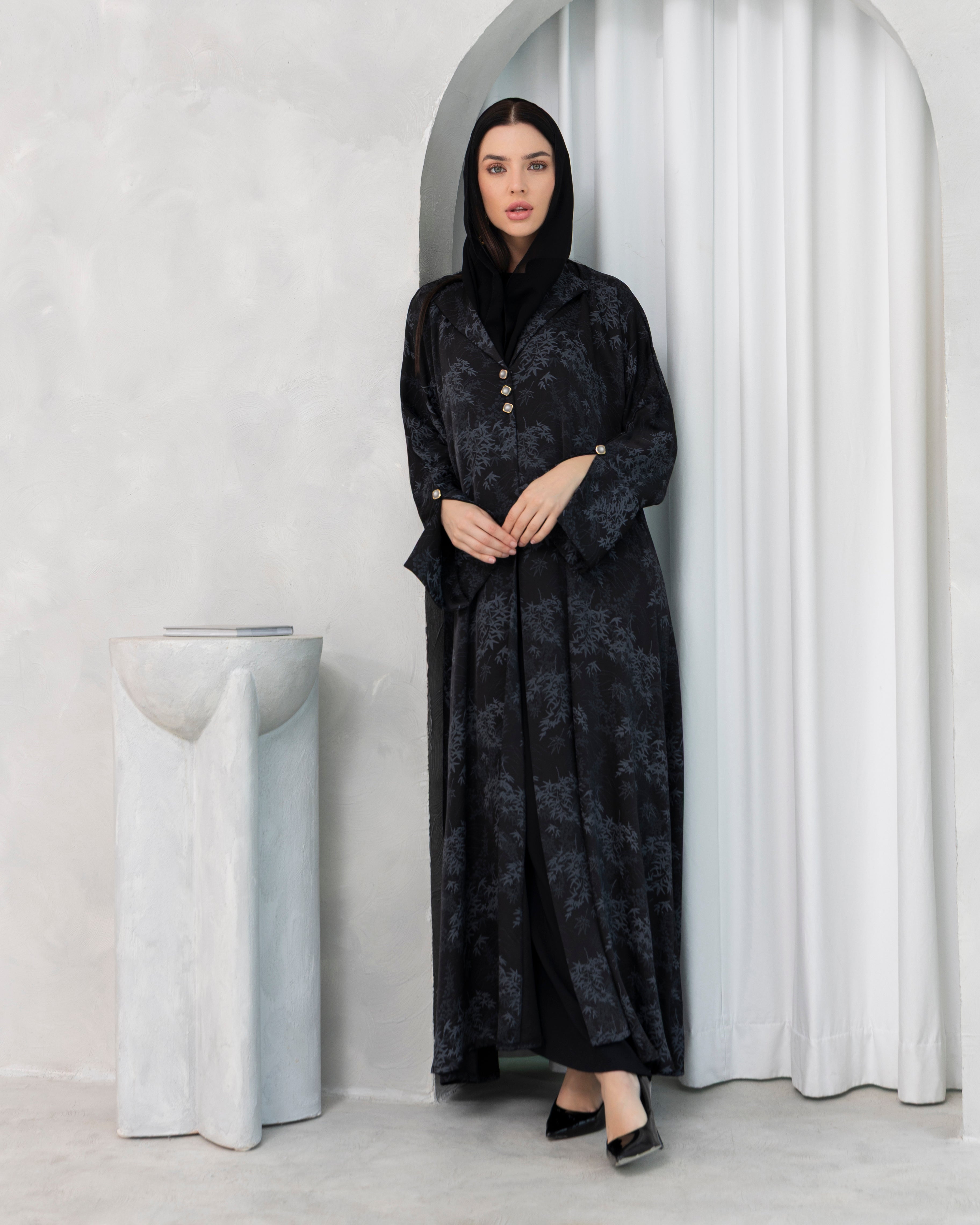 Midnight Blue Abaya
