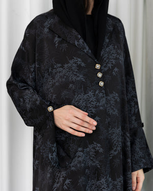 Midnight Blue Abaya