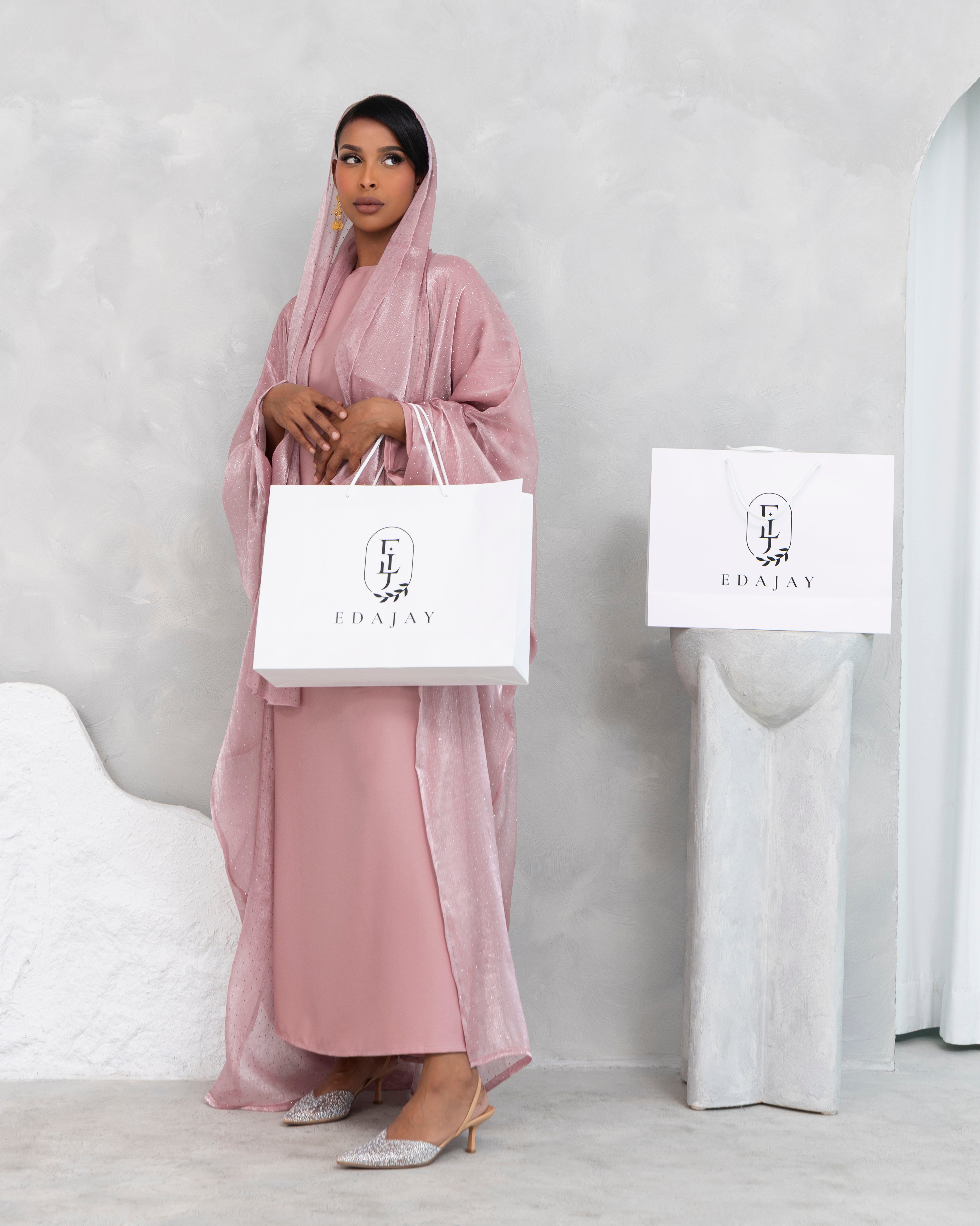 Royal Blush Pink Abaya