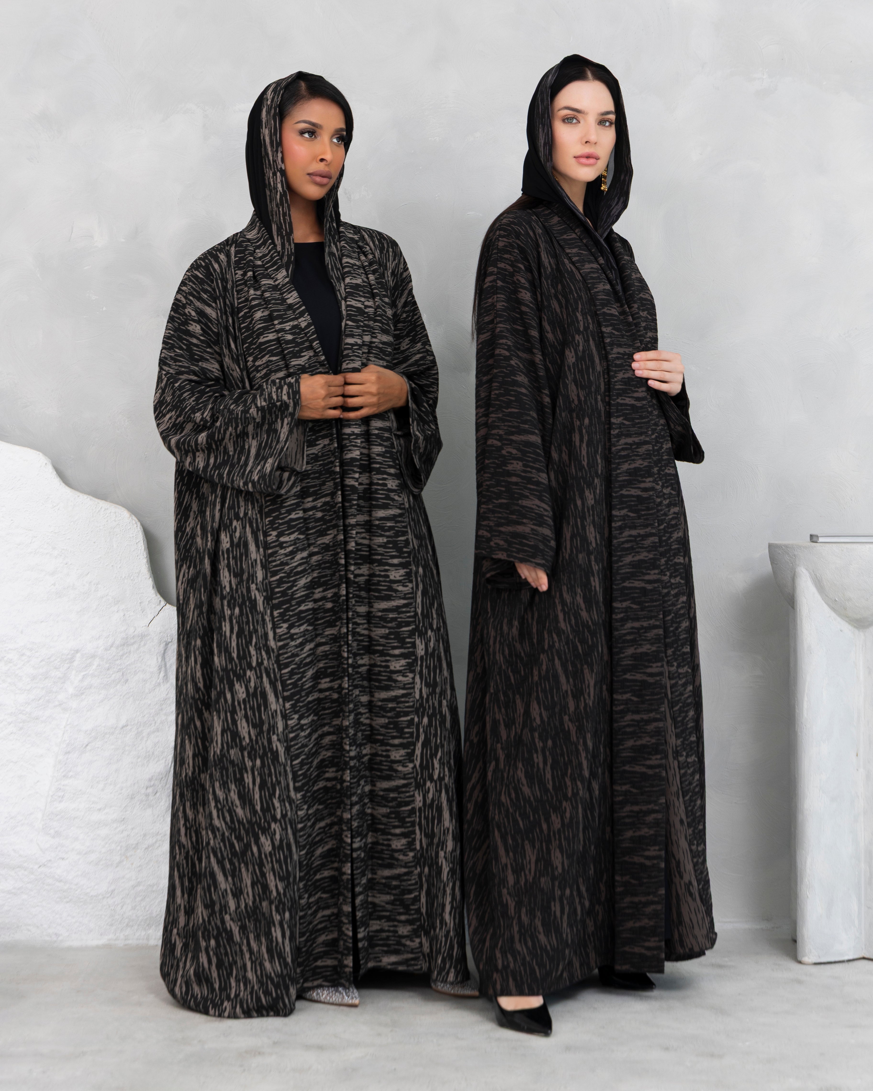 Charcoal Ash Abaya
