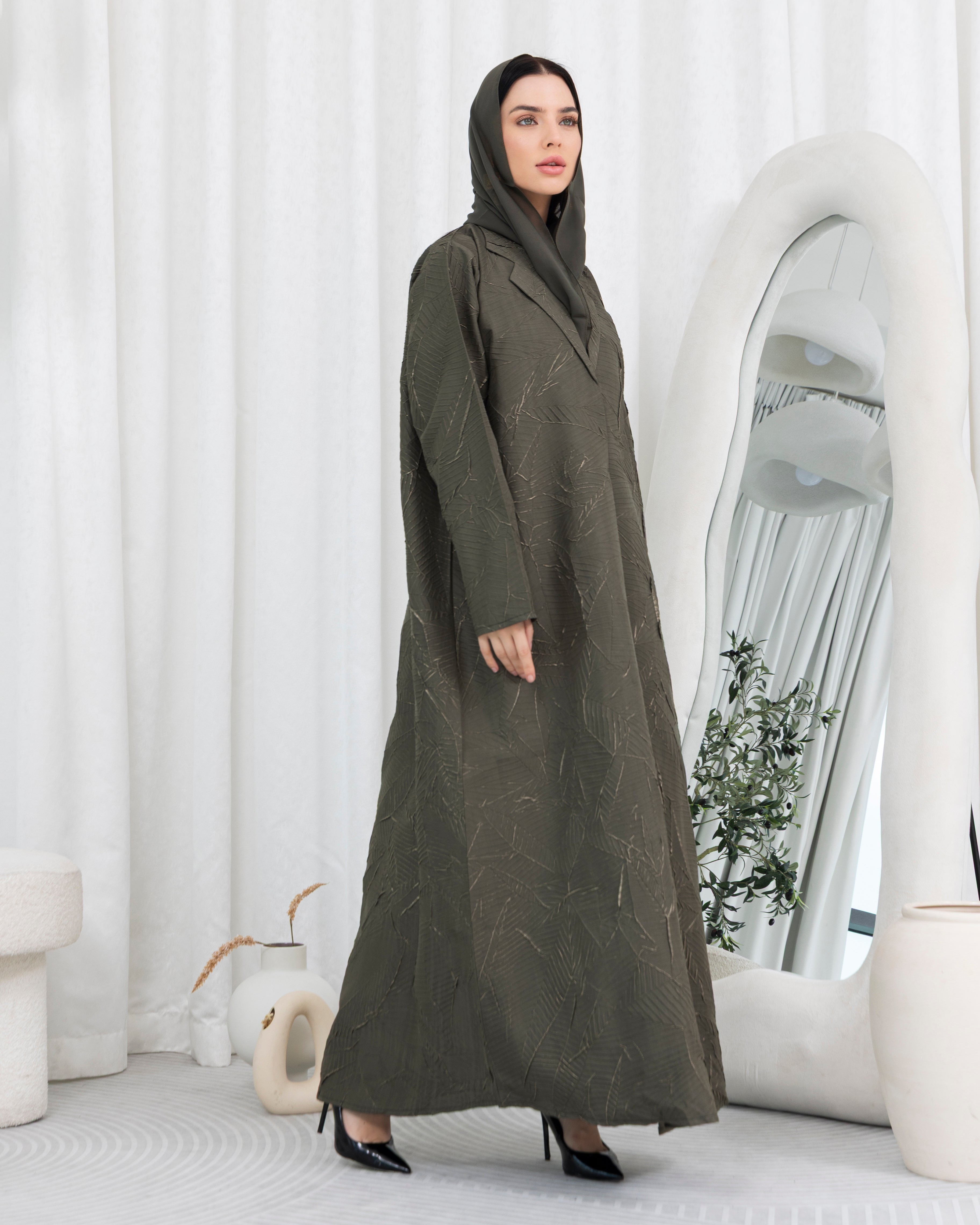 Olive Luxe Abaya